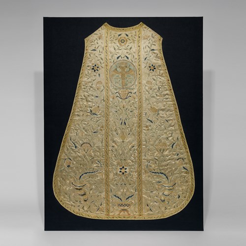 Sino-Iberian Silk Chasuble